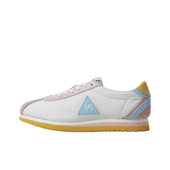 Le Coq Sportif Anti Slip Wear Resistant Low Top Casual Shoes Women's Beige