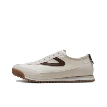TRETORN RawlinsElastic Low Top Casual Shoes Unisex White Brown