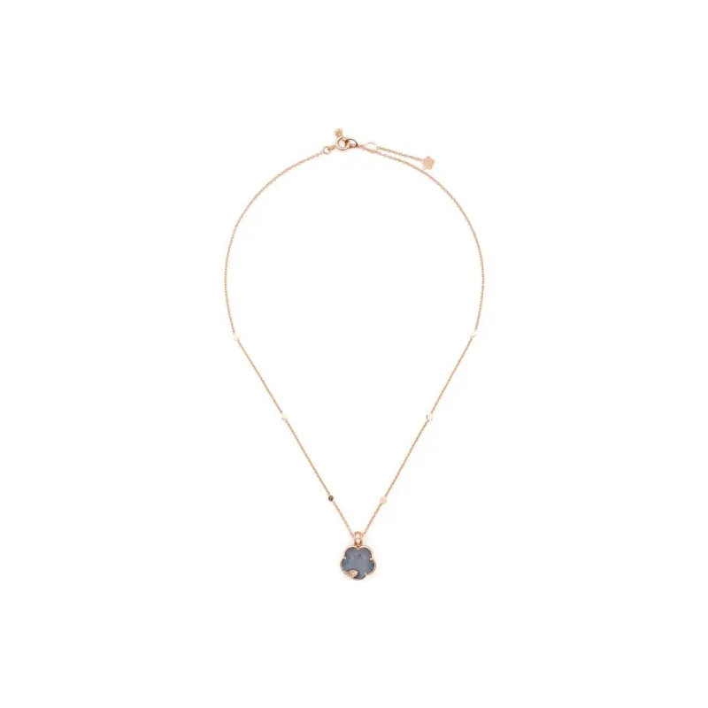 Pasquale Bruni 18K Rose Gold Petit Joli Lunaire Diamond Necklace-0