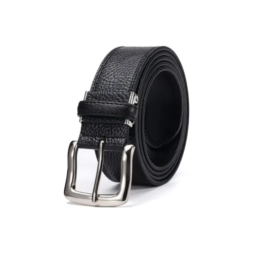 Yalu Preferred Cow Split Leather Belts Men's Width 3.8cm