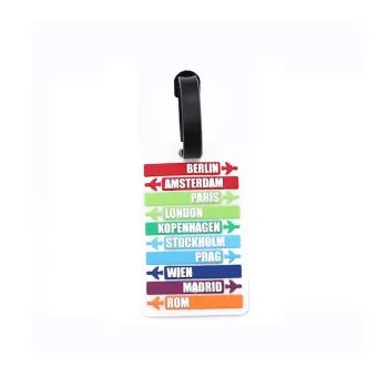 RUYISHI Luggage Tags White