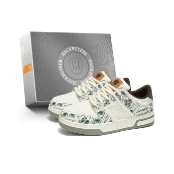 HACKBUTEER Low Top Skateboard Shoes Men's