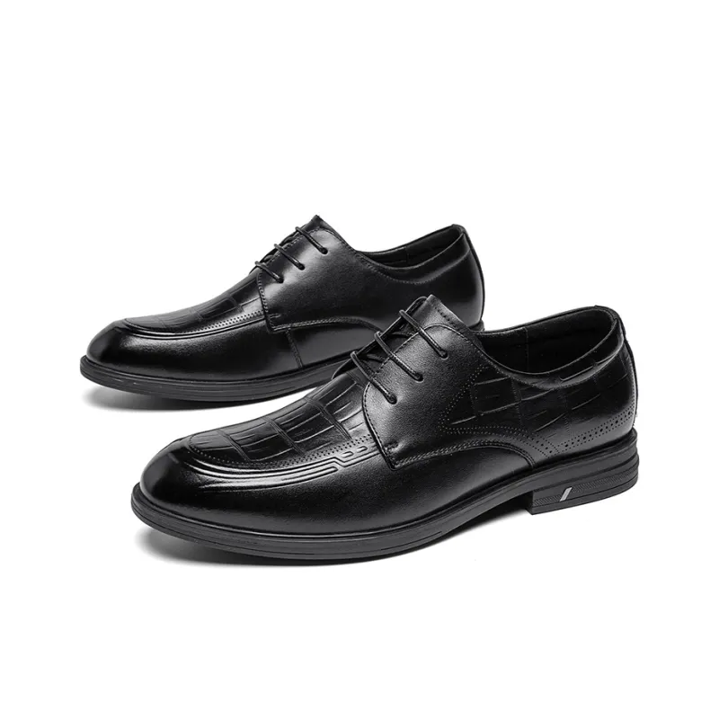 G.N.SHIJIA Dress Shoes Men's Black-2