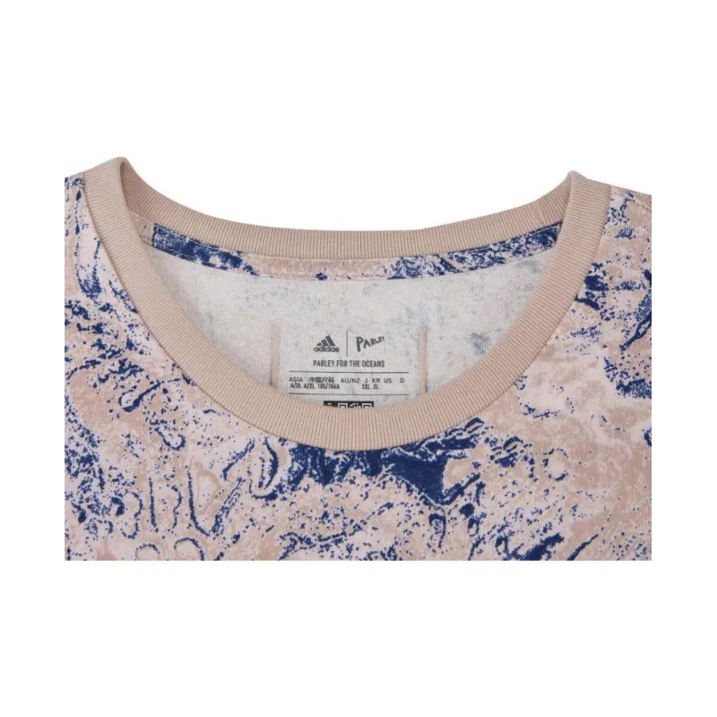 Adidas T-Shirt Unisex Pink Blue Rendering-2