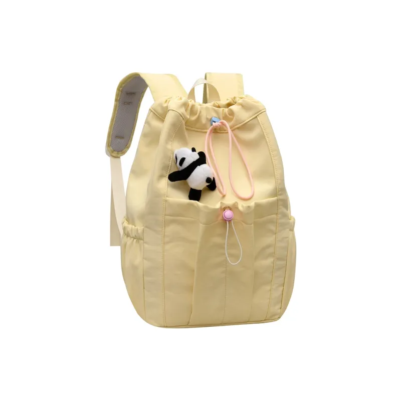 Yalu Nylon Backpack Regular Unisex Multicolor-7