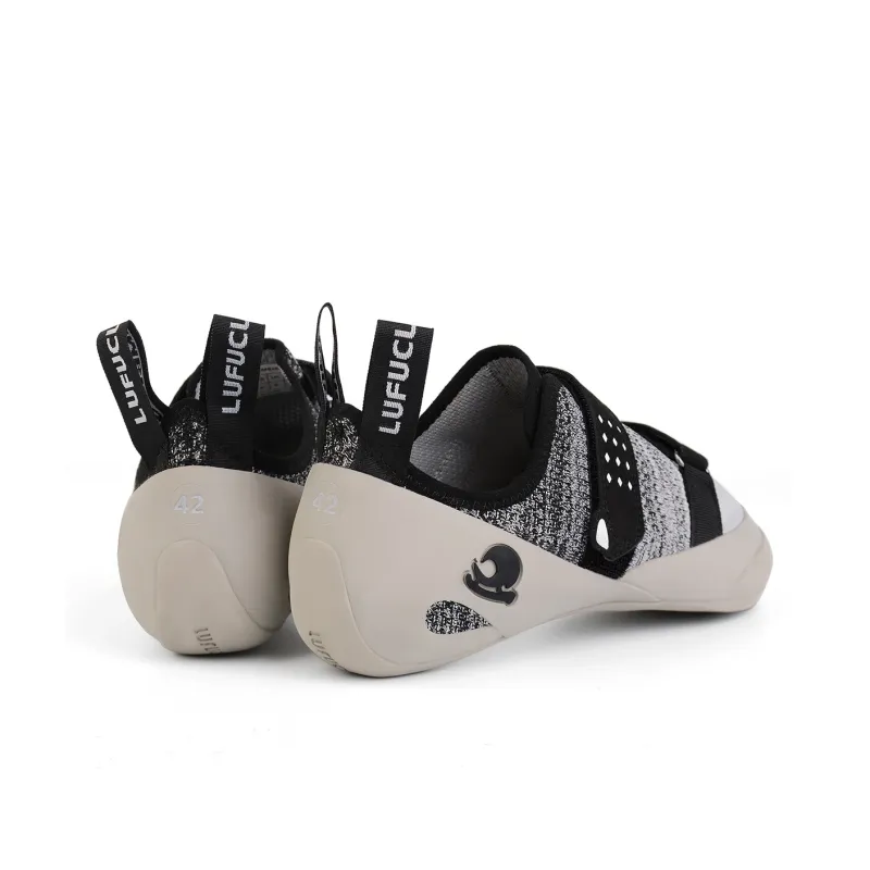 Land Axe Slip Resistant, Abrasion Resistant, Breathable Low Top Rock Climbing Shoes Unisex Light Gray-5