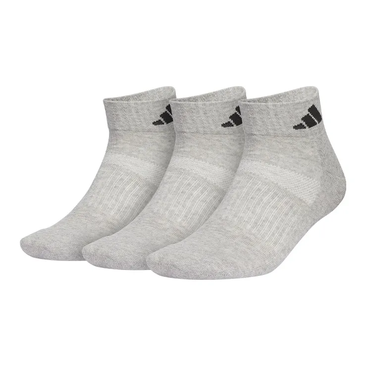 Adidas Ankle Socks Unisex 3 Pack Gray-0