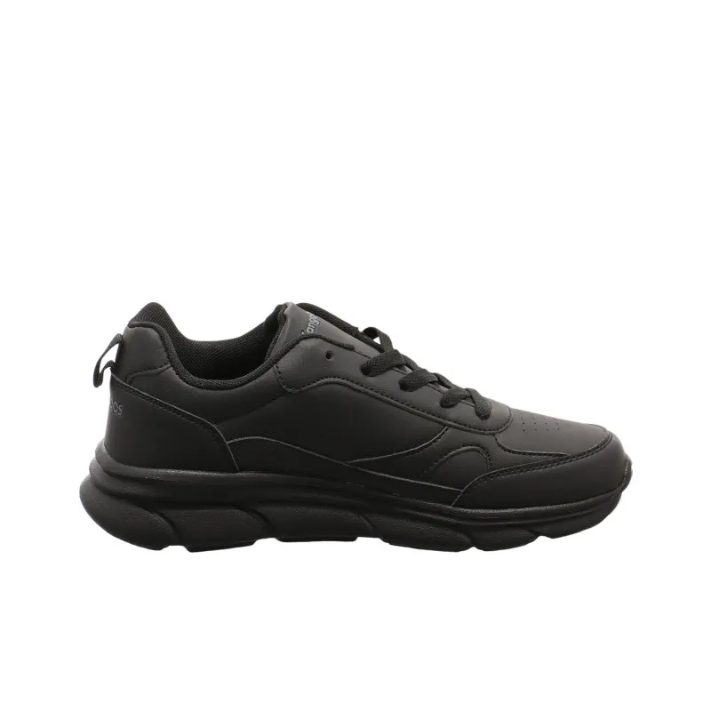 KangaROOS Anti Slip Wear Resistant Low Top Casual Shoes Women's Black-1