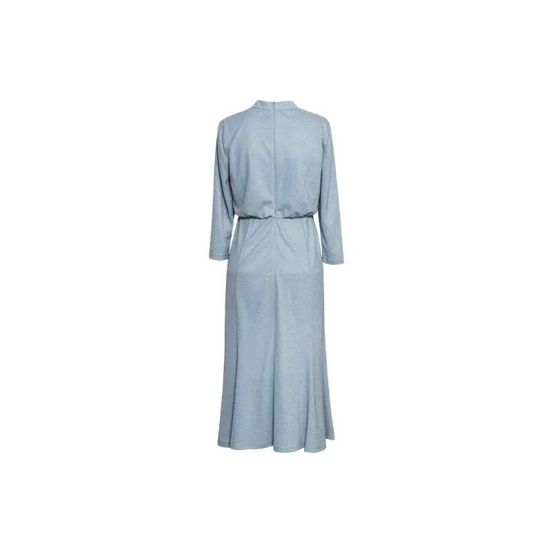 ROEYSHOUSE Long-Sleeved Dresses Women's Light Blue-1