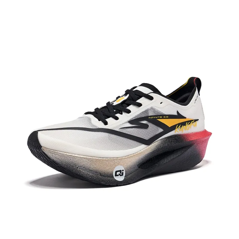 Erke Realm Of The Orchid 3.0 Running Shoes Men Low Top Microcrystal White Jet Black-2