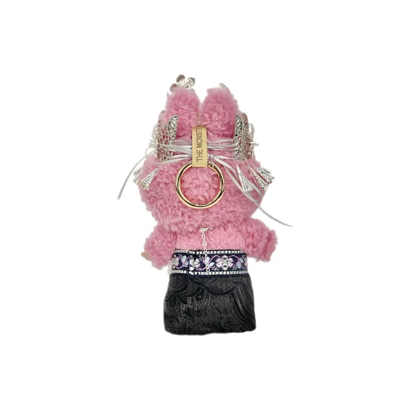 [Modified Doll] POP MART Labubu THE MONSTERS Heartbeat Macaron Collection, Miaojiang Girlish, Cute Hang Tag Box 17CM-6
