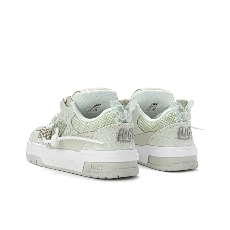 LUCX Cushioned Slip Resistant Abrasion Resistant Low Top Chunky Sneakers Unisex-8