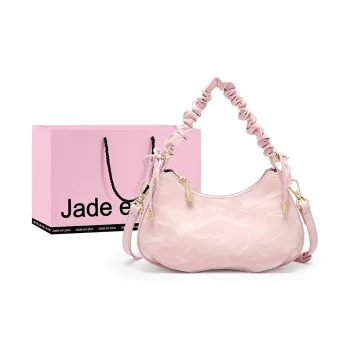 Jade En Plus PU Handbag Regular Women's 1Ballet Pink/Cardamom Green/Jade Frost White/Khaki