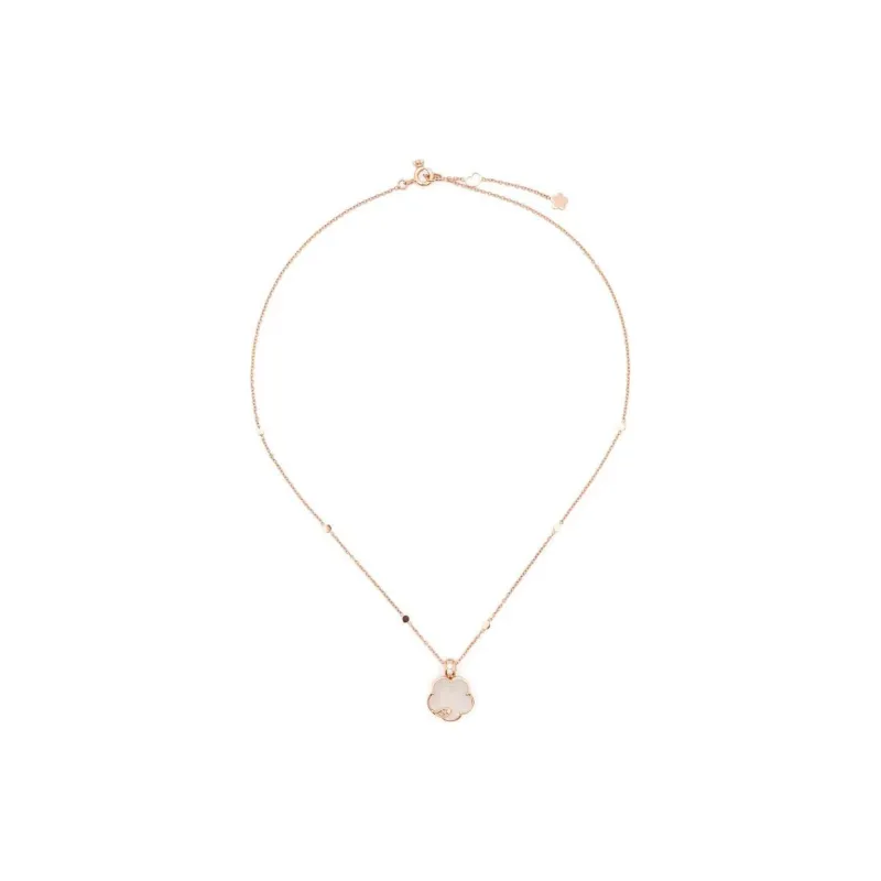 Pasquale Bruni 18K Rose Gold Petit Joli Lunaire Pearl And Diamond Necklace-1