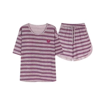 DanceBees Pajama Set Women's Purple