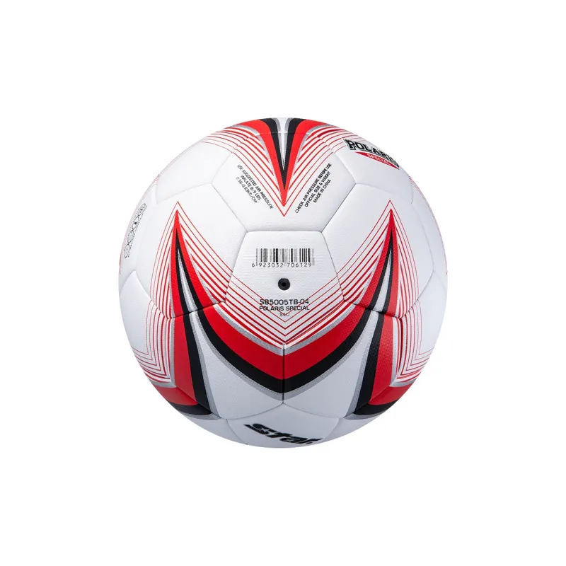 Star Size 5 Ball Soccer PU Seamless Thermal bonding Unisex Red White-7