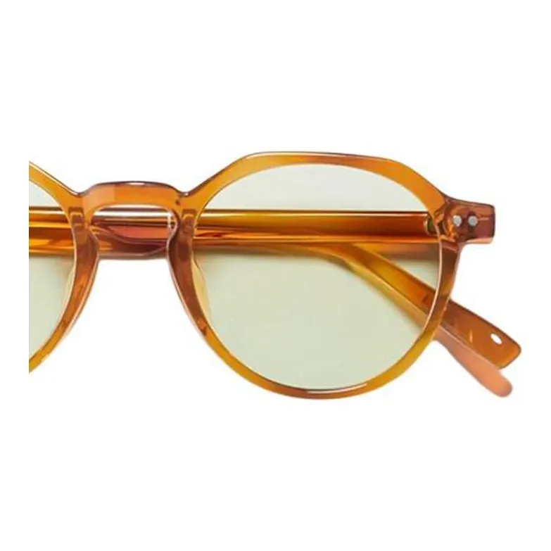 UNIQLO Round Sunglasses Unisex Yellow-1