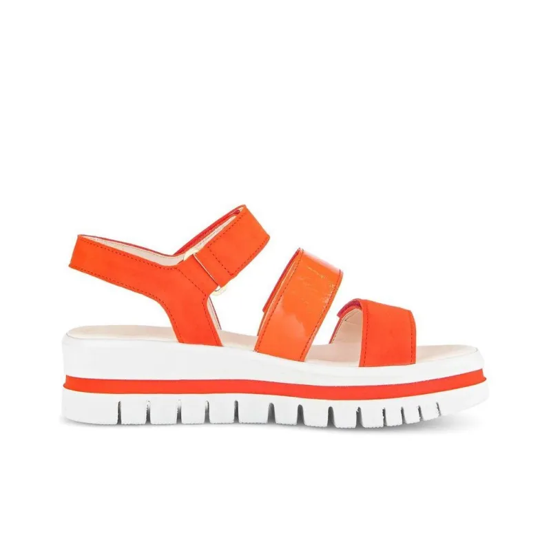 Gabor Fashion Roman Sandals 5.5cm Women's Orange-1