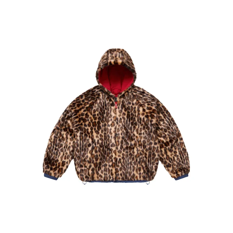 Supreme Faux Fur Reversible Hooded Track Jacket-9