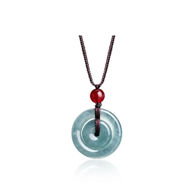 SHARK BABY Glutinous Jade Necklaces Unisex-0
