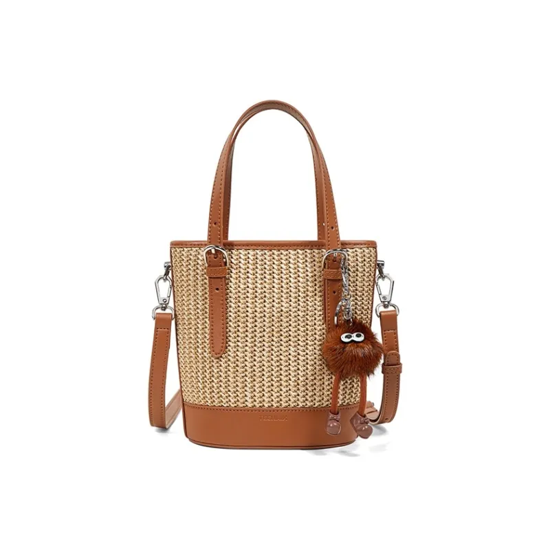 Teenmix Fabric Crossbody One Shoulder Handbag Women's Multicolor-15