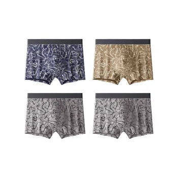 PLANDOO Underpants Men's 4 Pack