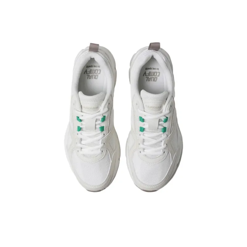 Le Coq Sportif Cushioning And Breathable Low Top Casual Running Shoes Unisex Beige-2