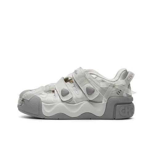 Champion Essentials AutoSkate Mary Jane Casual Shoes Women's Ethereal Gray/Silver White