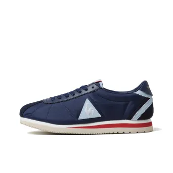 Le Coq Sportif Anti Slip Wear Resistant Low Top Casual Shoes Unisex Marine Blue