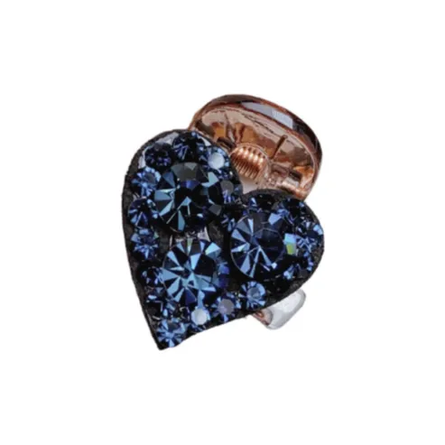 ZWU Acrylic Crystal Hair Clips Women's-5