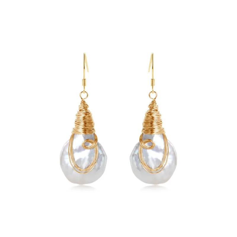 I DO Pearl Earrings Women's-0