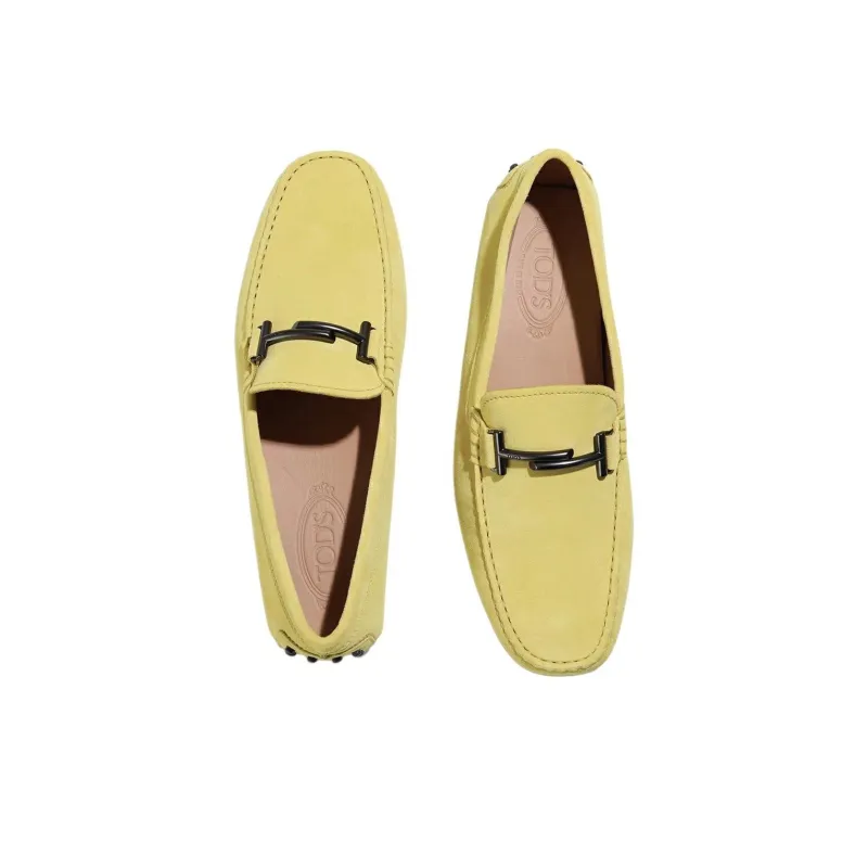 TOD'S Gommino Loafers Men's Yellow-3