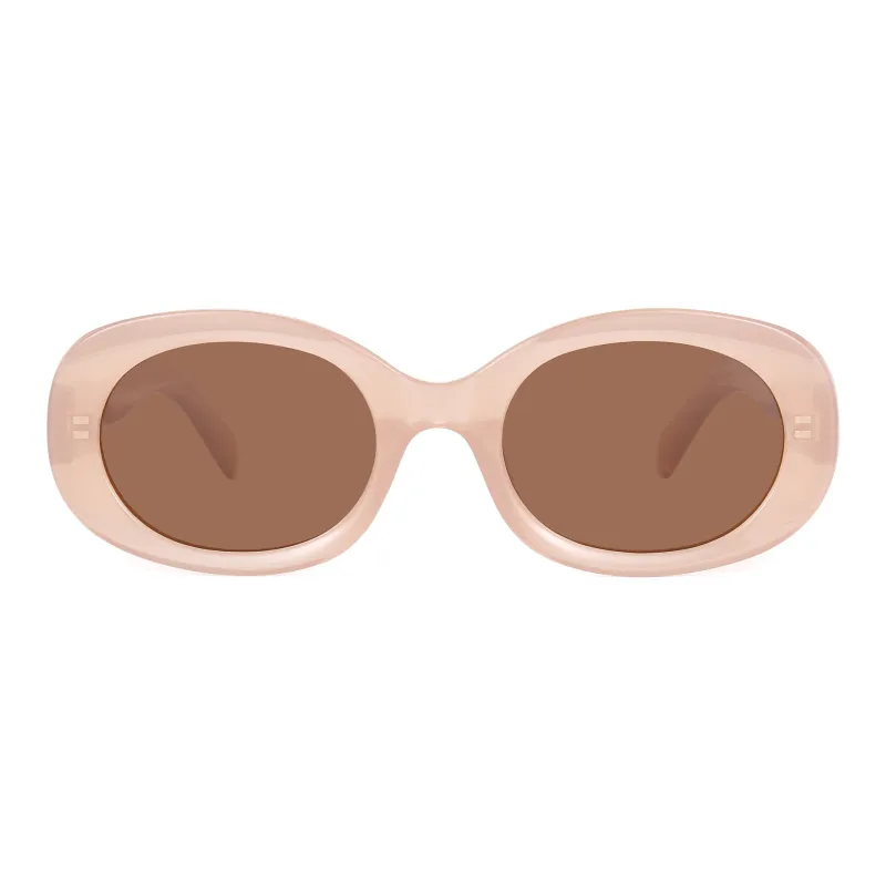 PULAIS TR90 Round Sunglasses Women's-7