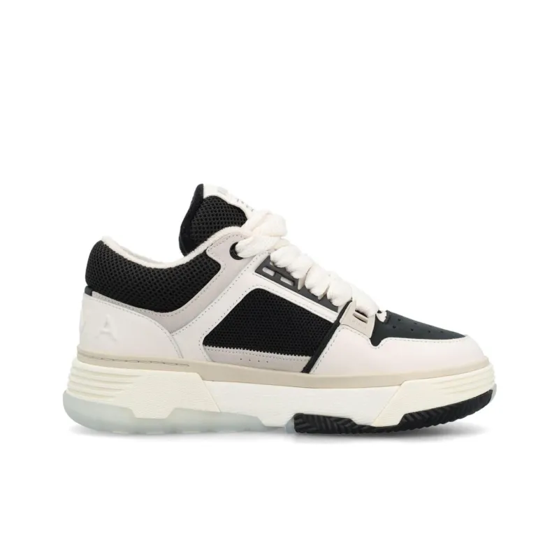 AMIRI MA 1 Cushioning Anti Slip And Wear Resistant Low Top Casual Shoes Men's White Black-1