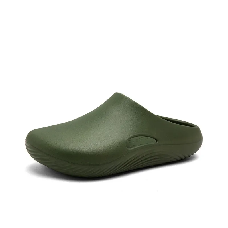 BTE Quiet Odor-Resistant Abrasion-Resistant Wrap-toe Slippers Unisex-4