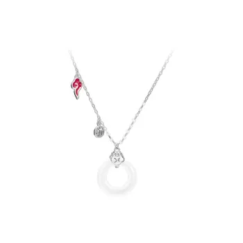 Ancient Jewelry Chalcedony Necklaces Women's
