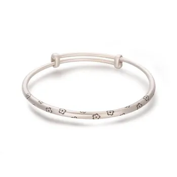 QIANCHANG 999 Fine Silver Sterling Silver Bracelets Women's