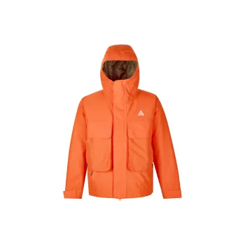 Nike PrimaLoftStorm FIT Skull Peak Puffer Jacket Men's Orange