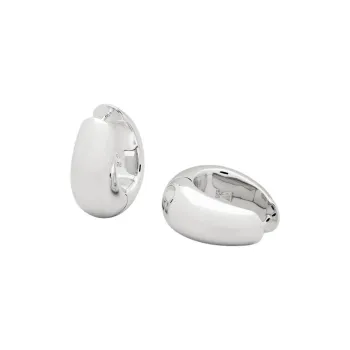 TOM WOOD Ice Huggie Earrings