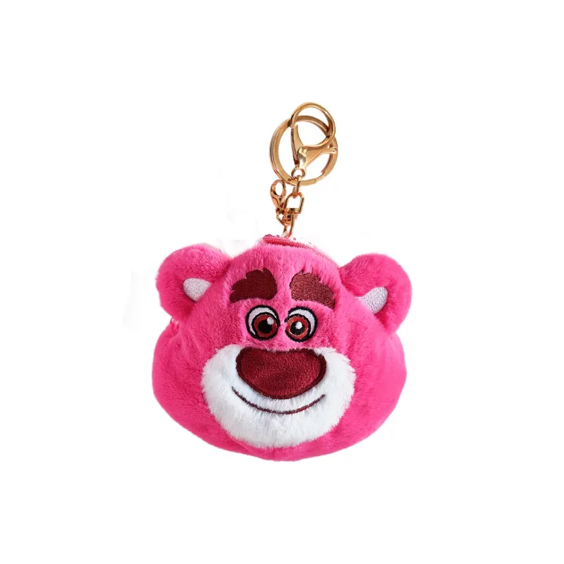 Disney Strawberry Series Plush Pendants Unisex-0