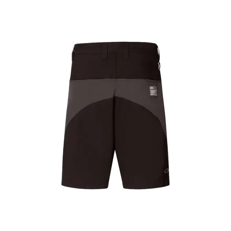 Oakley Icon Shape Casual Shorts Unisex Black Gray Color-1