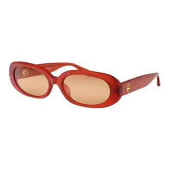 Linda Farrow X Rowen Rose Cara Oval Frame Sunglasses