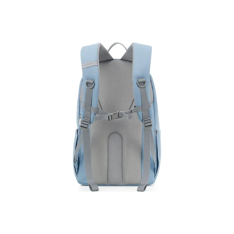 OIWAS Fabric Backpack Regular Unisex Orange/Light Blue/Dark Blue-11