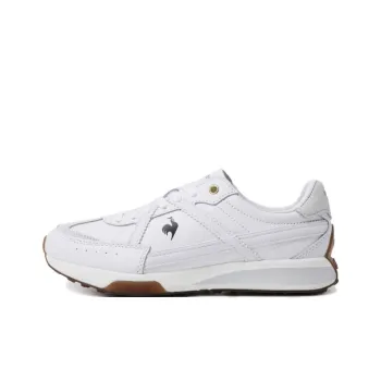 Le Coq Sportif Anti Slip Wear Resistant Low Top Casual Shoes Unisex White