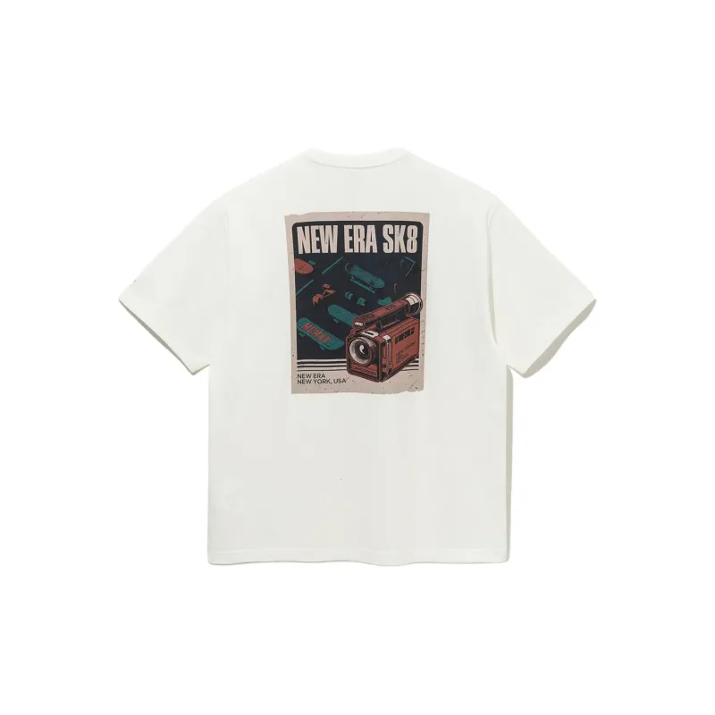 New Era T Shirts Men White-1