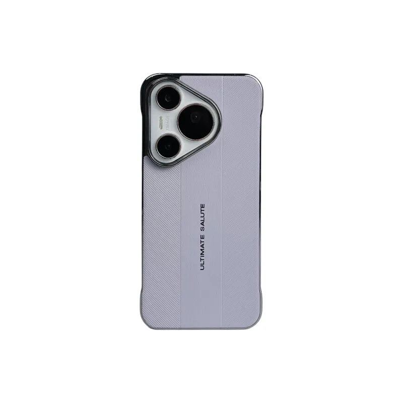 Wei Xin Leather Material Ultimate Design Rimless Collection Phone Cases Compatible With Huawei Pura70/70 Pro+/70 Ultra-16
