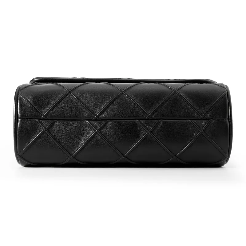TORY BURCH Fleming Soft Small Convertible Shoulder Bag Black-4