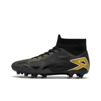 BIANSULONG Soccer Shoes Unisex High Top Black/White/Blue/Pink