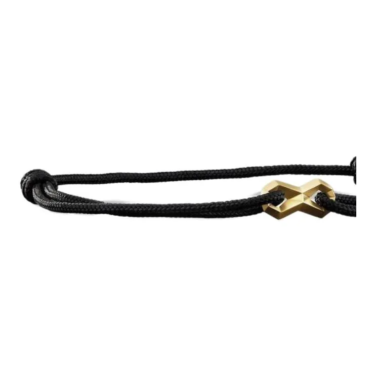 David Yurman 18kt Yellow Gold Infinity Link Cord Bracelet 9mm-2