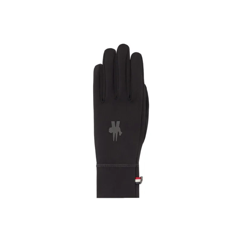 Moncler Polyamide Gloves Men's Black-0